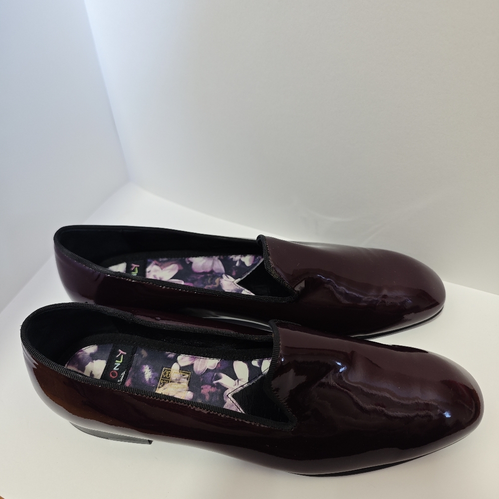 Paul Smith Patent Leather Loafers Size 39.5  Made in Italy